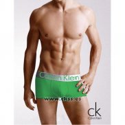 Boxer Calvin Klein Hombre Steel Blateado Verde