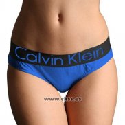 Slip Calvin Klein Mujer Steel Negro Azul