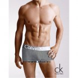 Boxer Calvin Klein Hombre Steel Blateado Gris