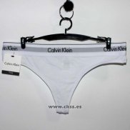 Calvin Klein Mujer Tanga Blanco