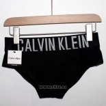 Slip Calvin Klein Mujer 365 Negro